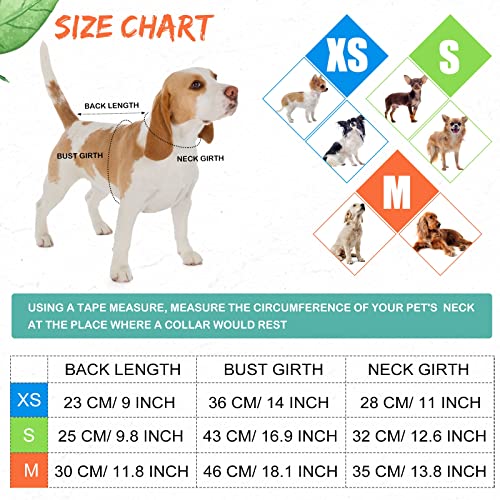 2 Pieces Independence Day Puppy Clothes Unisex Clothes For Small Dogs Flag Printed Puppy Shirt Dog Apparel Breathable Doggy Clothes Boy And Girl Dog Outfits Cute Dog Shirts (Cute Style,X-Small) #TOP1