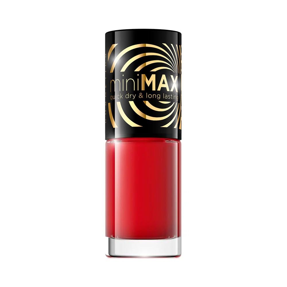 Eveline Mını Max Naıl Polısh 371 5 Ml- Kırmızı
