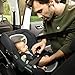 Aeromoov - Baby Sitzauflage Air Layer - Einlage Für Autositz oder Kinderwagen - Gruppe 0 - Antischwitz Sommerbezug - Bio-Baumwolle - Anthracite