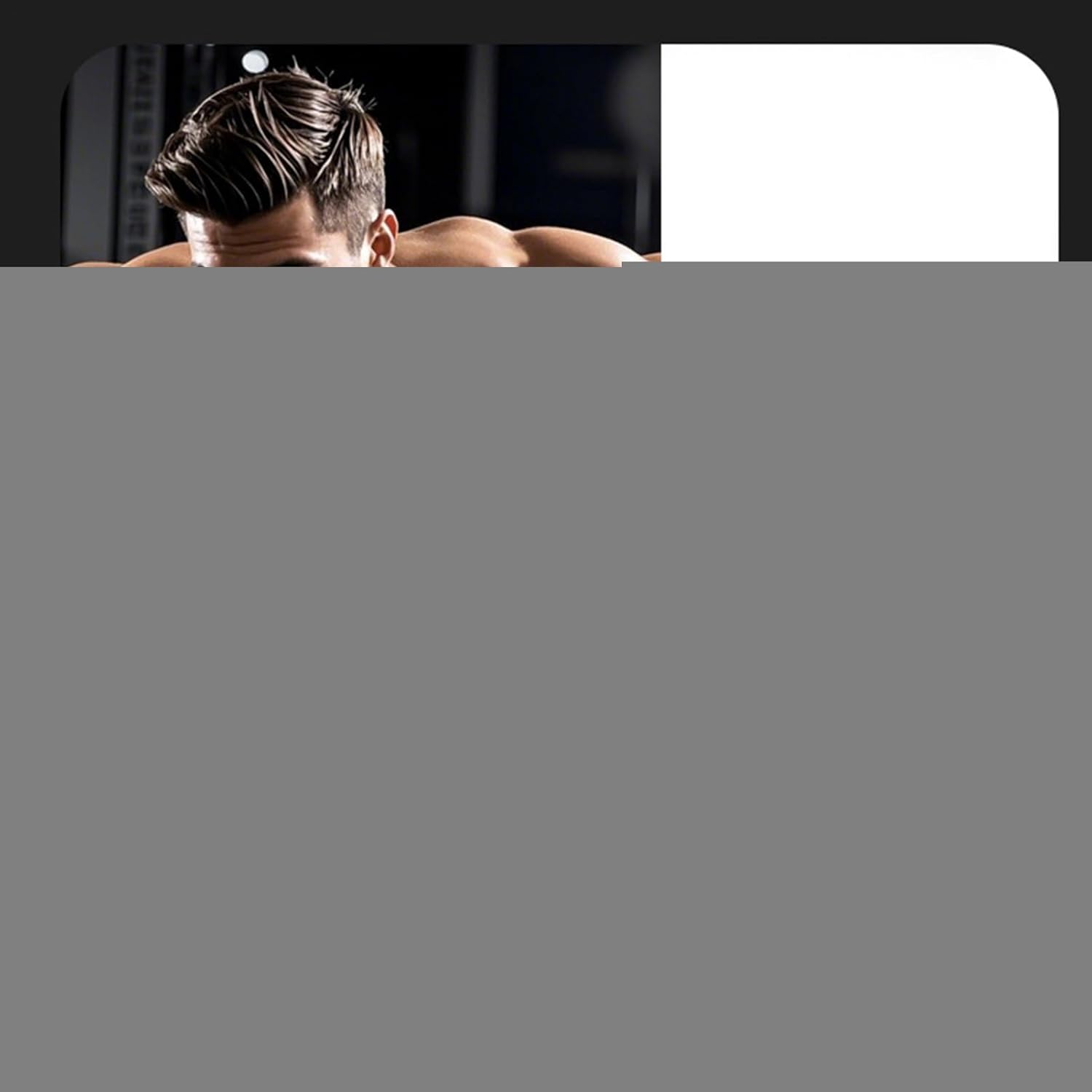 Kettlebell Grip - Barbell with Ergonomic Design, Dumbbell Handles for Strength Training, Comfortable with Non Slip Feature, Fitness Accessory for Gym Workout Exercise Competition, 0.98 Inch