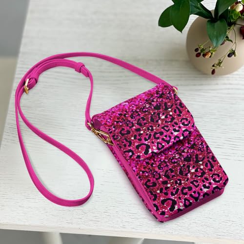 Image of WIRESTER Small Crossbody Cell Phone Bag, Cute Shoulder Bag, Fashionable Bag for Walking, Traveling, Shopping, Working
