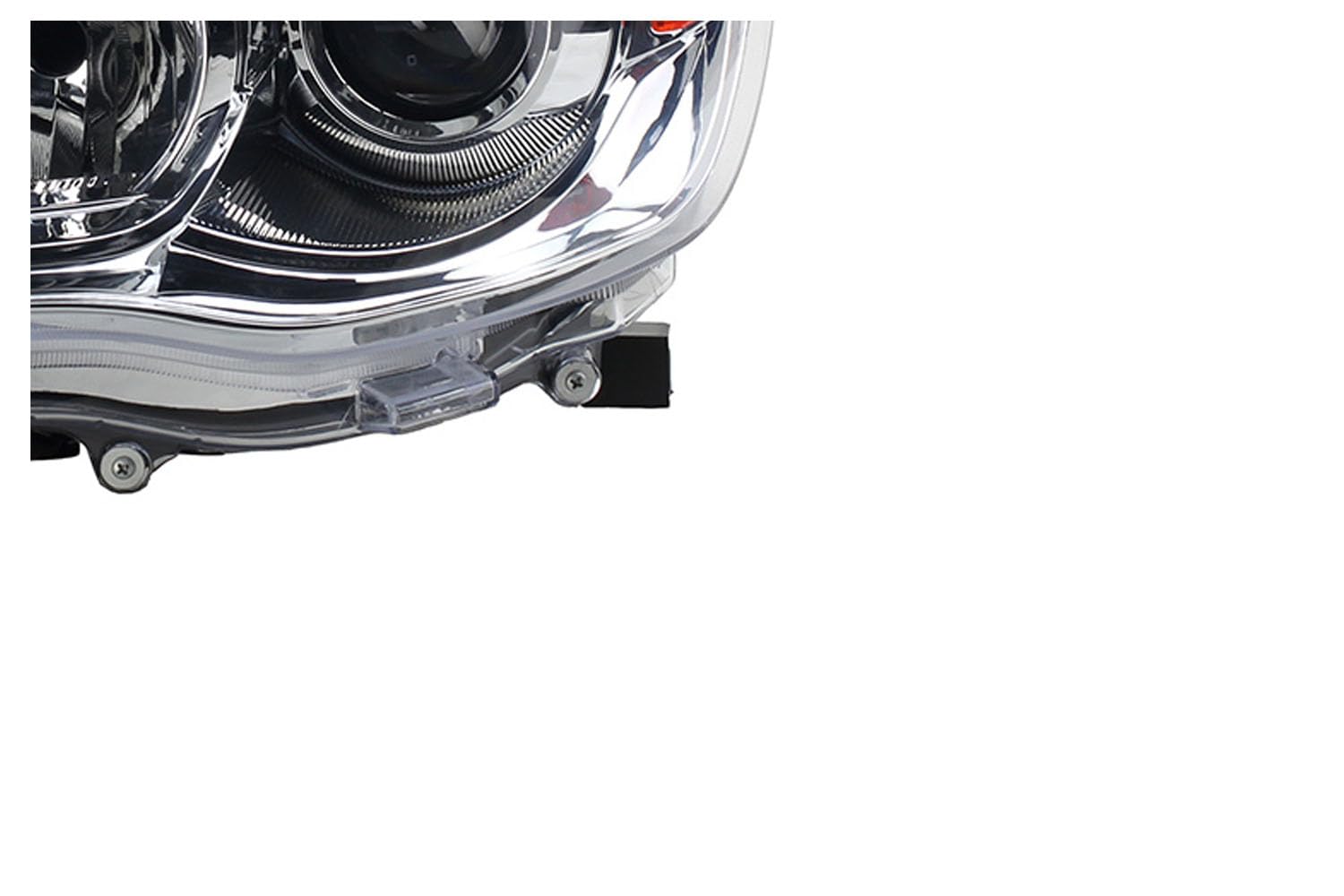Johns, Faro alogeno anteriore adatto per Mitsubishi Asx GA 10-16 HHB3 sinistro conducente + fendinebbia + lampadina