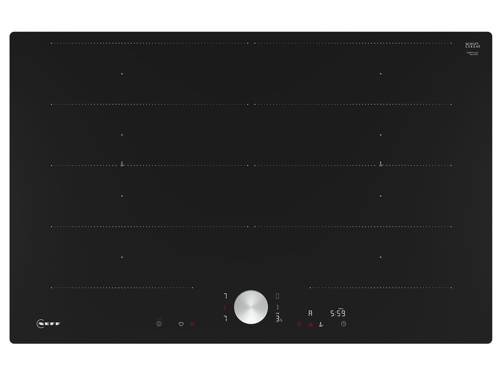 Table De Cuisson Induction 80cm 4 Feux 7400w Noir - T68PTY4L0