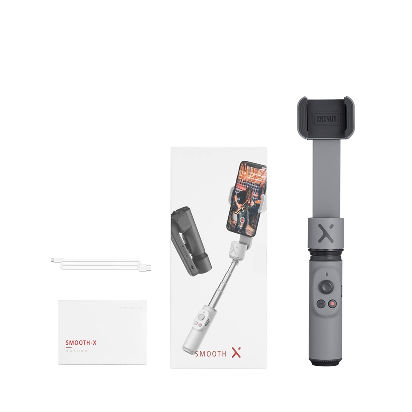 Estabilizador de Palo Selfie Teléfono Gimbal Selfie Stick Estabilizador de Mano Smartphone for teléfono Inteligente para Smartphones Grabación de Video en Vivo