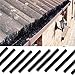 25 Pcs 80ft (3.2ft x 25) length ideally fitting standard 5-inch gutters Standard Gutter Filter Leaf Debris Guard brush guard- Simple Gutter Guard | No Tools DIY