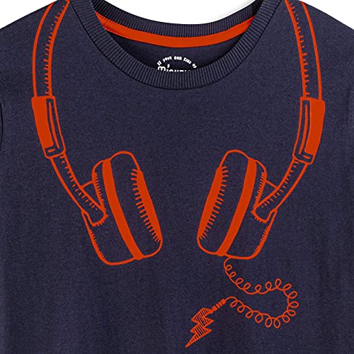 Mightly Boys And Girls' T-Shirts | Organic Cotton Fair Trade Certified 2-Pack Short Sleeved Crewneck For Toddlers And Kids, Dj Graphic, 3T #TOP3