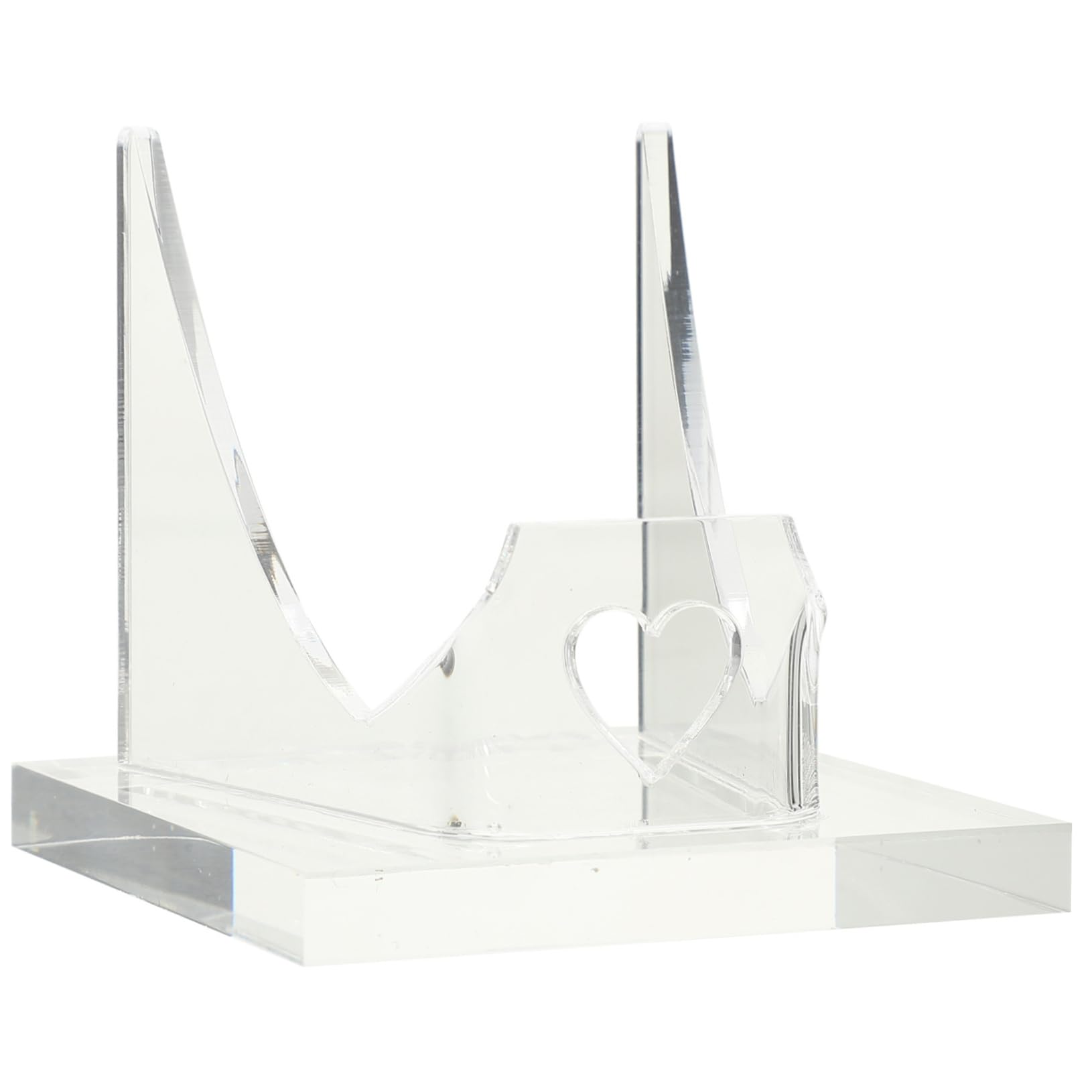 HOLIDYOYO Crylic Display Holder Crystal Organizer Stand Geode Display Stand for Small Collectibles Safe for Long-term Use