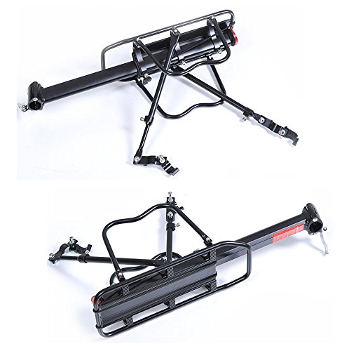 Threeh Bicycle Rear Rack Adjustable Aluminum Alloy Bike Rack With Reflector Bk431 #TOP2