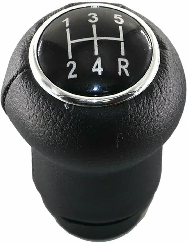 Gznbb 5 Speed Knob Car Manual Gear Shift Knob Boot Cover Gaiter Lever Shifter Handle Stick, For Audi A6 C5 A8 D2 1997 1998 1999 2000 2001
