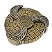D&D Themed Fidget Spinner, dice Spinner, D4,D6, D8, D10, D12,D20,D% 7-in-1 Metal dice, Perfect for D&D Dungeons and Dragons, RPG and Pathfinder Role Playing Games (Ancient Gold Color)
