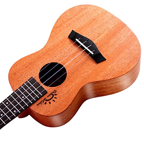 SheIRin Soprano Ukulele Acajou Kit Ukelele en Bois de 23 Pouces avec Sac, accordeur, Sangle, médiators pour Joueur… - Les Beatles, Paul McCartney, John Lennon, RIngo Starr, George Harrison SheIRin Soprano Ukulele Acajou Kit Ukelele en Bois de 23 Pouces avec Sac, accordeur, Sangle, médiators pour Joueur… – Image 4