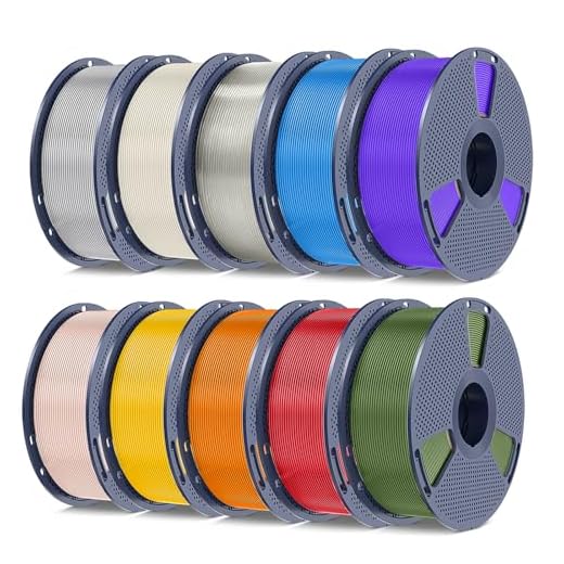 PETG Filament 1.75mm, Ultra Tough, Heat Optimized, Odorless, 10kg(22lbs) SUNLU PETG 3D Printer Filament, BoneWhite+SpaceGrey+Clear+Red+Cyan+Yellow+Orange+Purple+Green+Beige