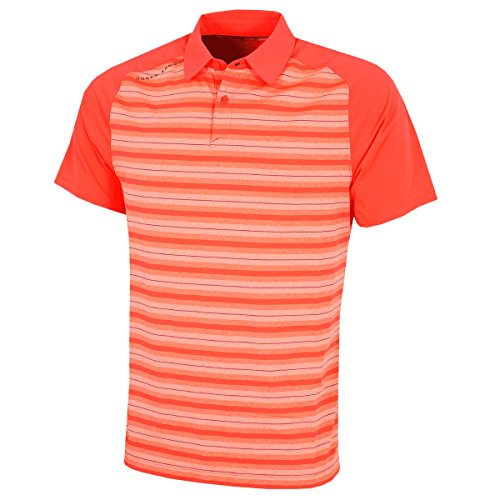Image of Under Armour Men's UA Threadborne Boundless Polo MD NEON Coral