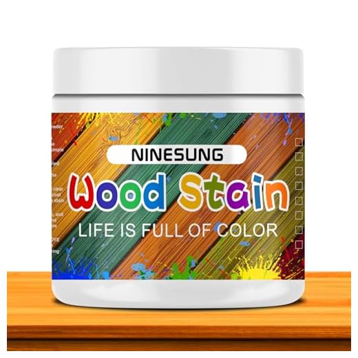 Ninesung Fast Drying Orange Wood Stain