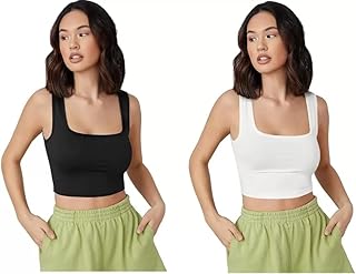 PINOVO Women's Stylish & Premium Cotton Tank Top for Women-picture-11