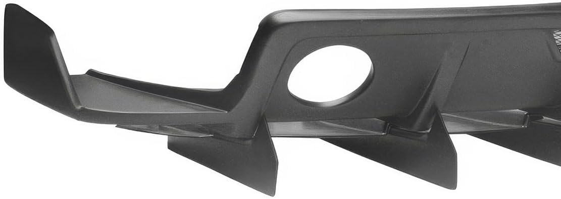 Custom Fit Rear Diffuser Compatible with 2010-2015 Chevrolet Camaro ZL1 Models Only, ZL1 MB Style PP Rear Bumper Lip Splitter Spoiler Unpainted