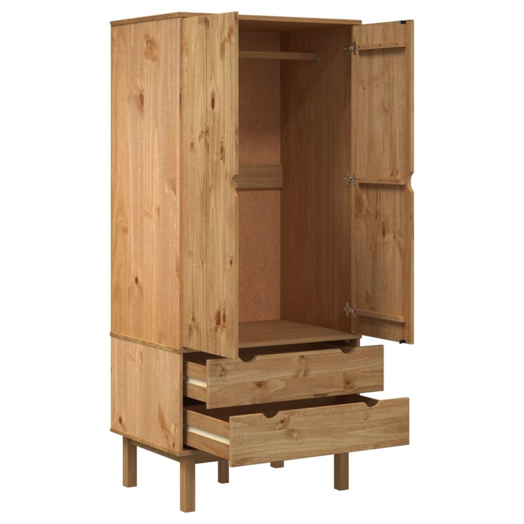 Amazon.com: GOLINPEILO Wooden Wardrobe Closets 2 Doors with 2