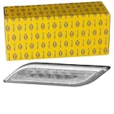 HELLA Blinkleuchte - Shapeline Style - LED - 24V / 12V - slim - Anbau/geschraubt - ADR/GGVS - Lichtscheibenfarbe: glasklar - Stecker: AMP - 2-polig - hinten links - Menge: 1 - 2BA 013 332-191