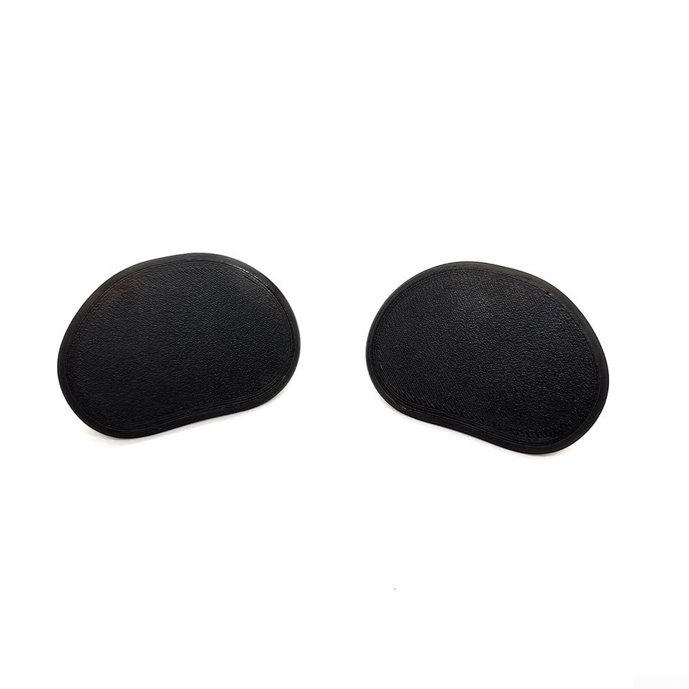 Par de fundas de lavado de faros delanteros compatibles con BMW Z4 E85 E86 2002-2008, negro, OE 51117078261 51117078262