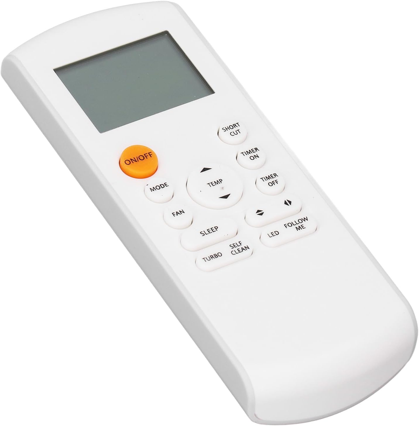 Air Conditioner Remote Control Replacement, Premium ABS Material with Bright Backlight for Fresh BGEF BGEF RG57B BGE BGE