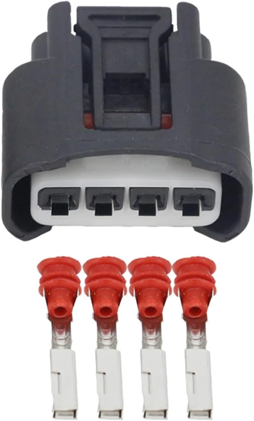 4 Pin Automotive Wire Harness Connector With Terminal DJZ7044Y-2.2-11/21 Coil Plug 4P(Color:Female Plug,Size:10 Sets)