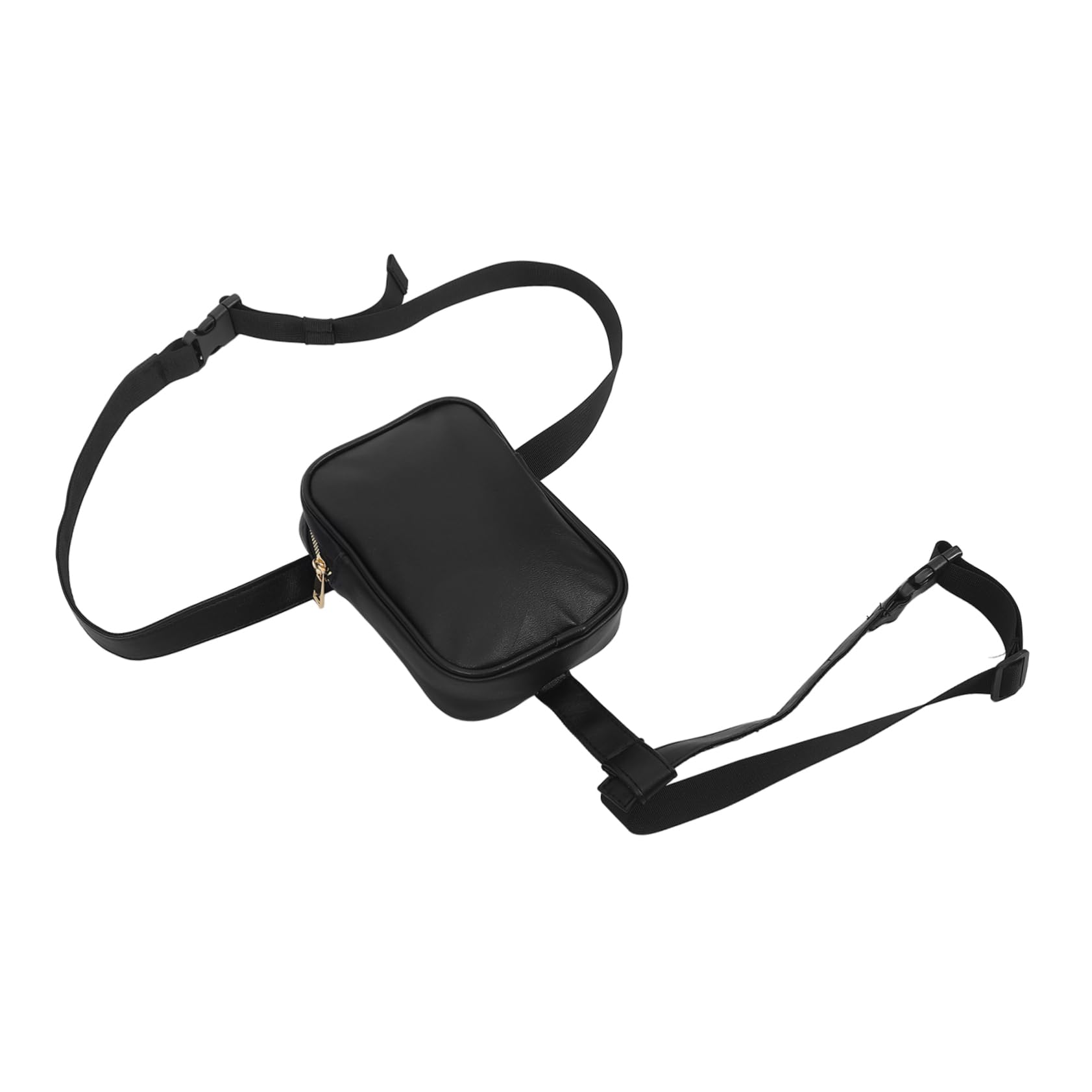 LIFKOME sportivo da gamba custodia del telefono manica del telefono gamba custodia da gamba per cellulare borsa da gamba per telefono sportivo da gamba pu Black