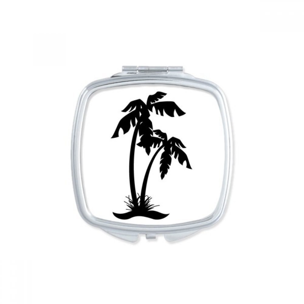 Miroir maquillage silhouette noir compact pour ne plus rater vos retouches