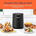 Nutricook-33-Litre-Airfryer-1500-Watts-Stainless-Steel-Digital-Control-Panel-Display-10-Preset-Programs-with-Built-In-Preheat-Function-Brush-Air-Fryer
