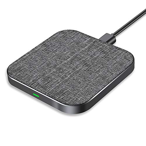 Rápido Cargador Inalámbrico Wireless-Yarrashop Rápido Qi Carga Rápida para iPhone 11/11 Pro/11 Pro Max,Xs Max,XR,XS,X iphone 8 Plus Samsung Galaxy S10/S10+ S9 Plus S8 Plus/Nota 8 y más Negro