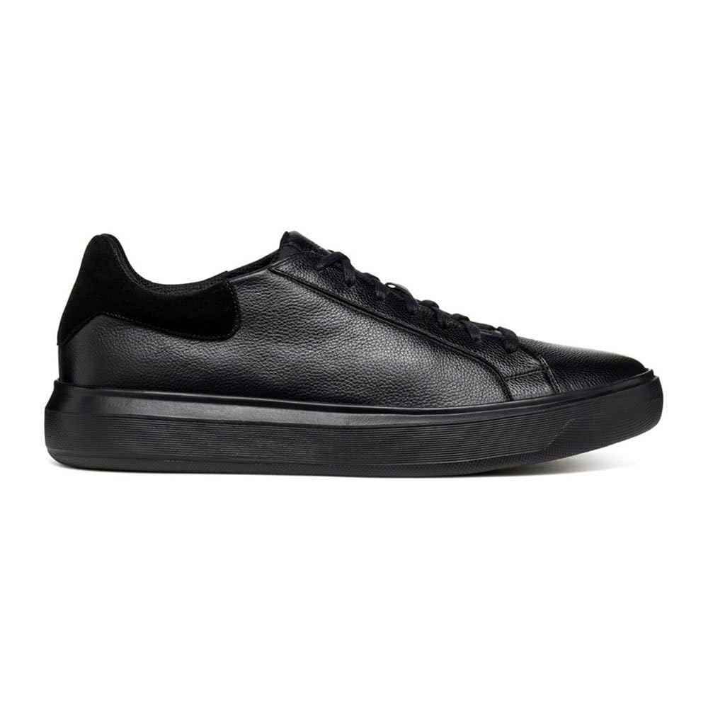 Geox Men's U Deiven D Sneaker, Black, 11 UK