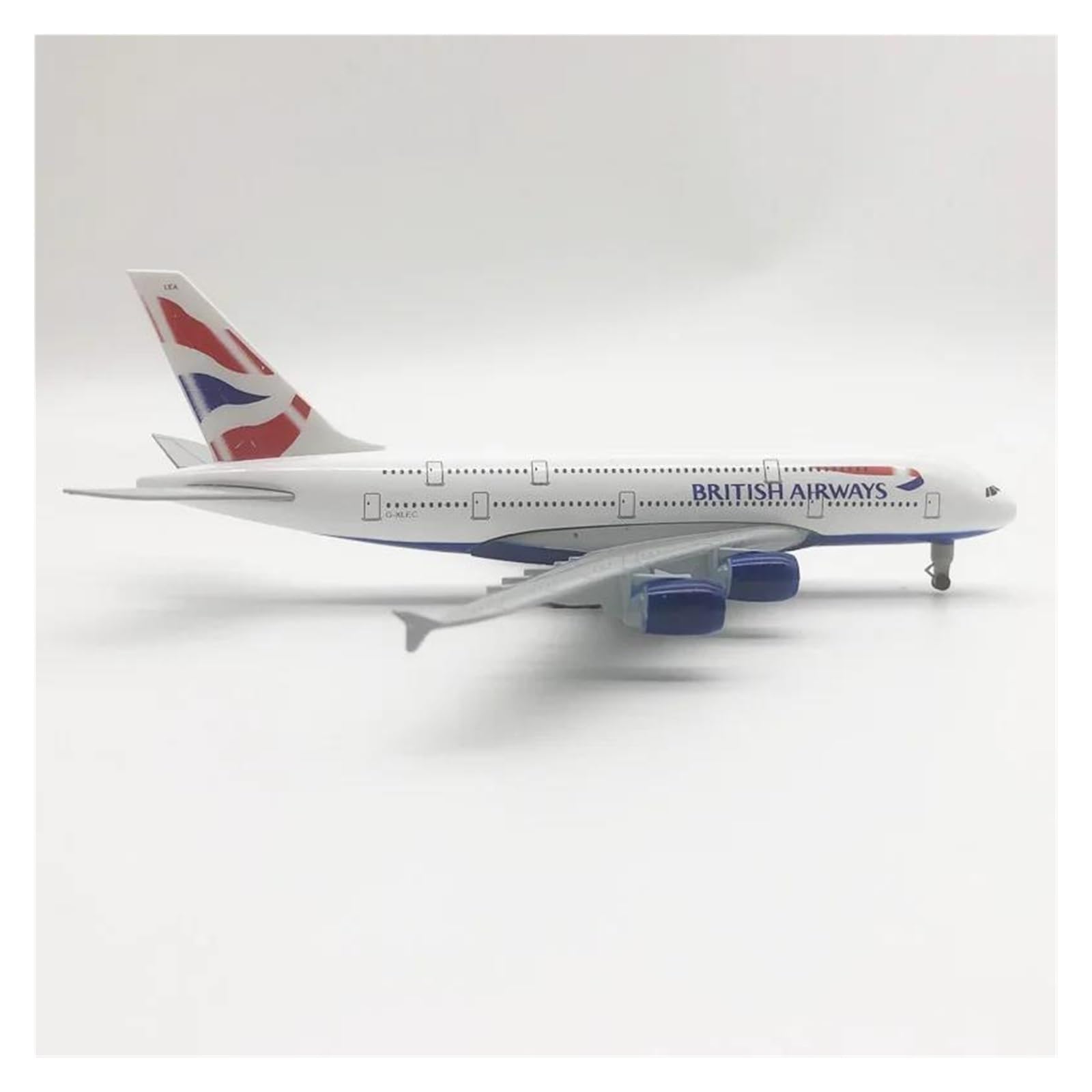 20 Cm Per British Airways Airbus 380 A380 Modello Di Aereo Pressofusione Kit Modello di Aereo in lega