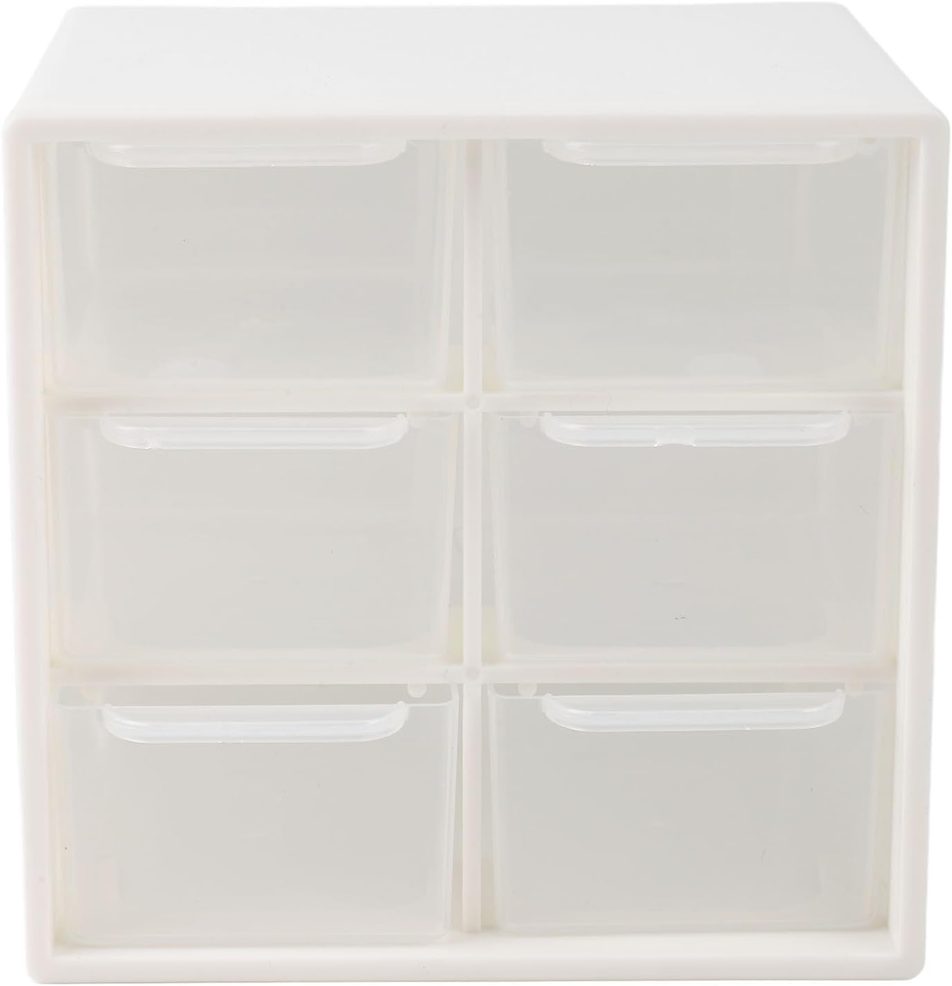 Nail Art Tool Storage Box Desktop Dustbestendig Simple Nail Polish Supplies Lade Organizer Case For Women Plastic Materiaal 6 Laden