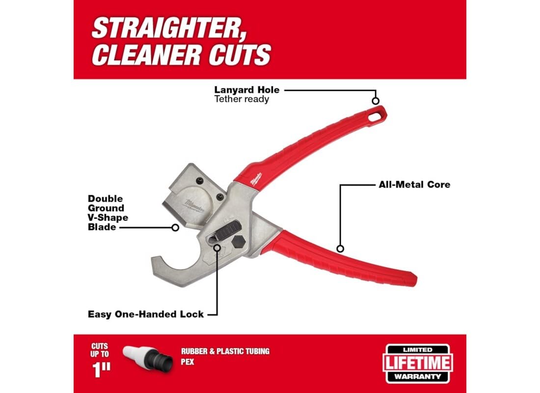 Coupe-tube Rouge 2,5 cm