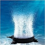 SANTUO Sprudelstein für Aquarium & Teich, Aquarium Sprudler mit 4/8 mm Luftschlauch Anschluss, Aquarium Luftausströmer für Süß- & Salzwasser, sehr leiser Aquarium Sprudelstein
