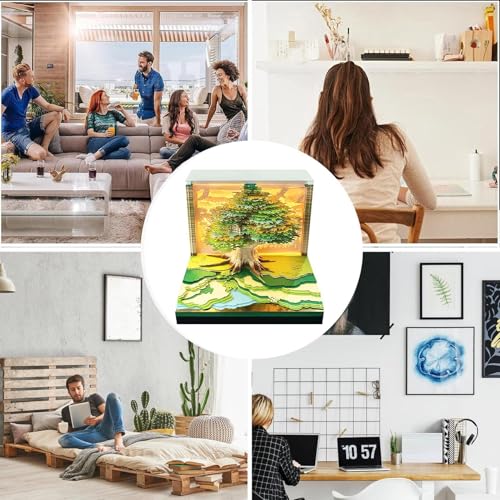 Calendrier 3D 2026 sculpture papier design Boomhouse