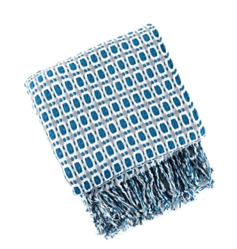 Couverture à armure contre le froid plaid grand format pour lit et canapé