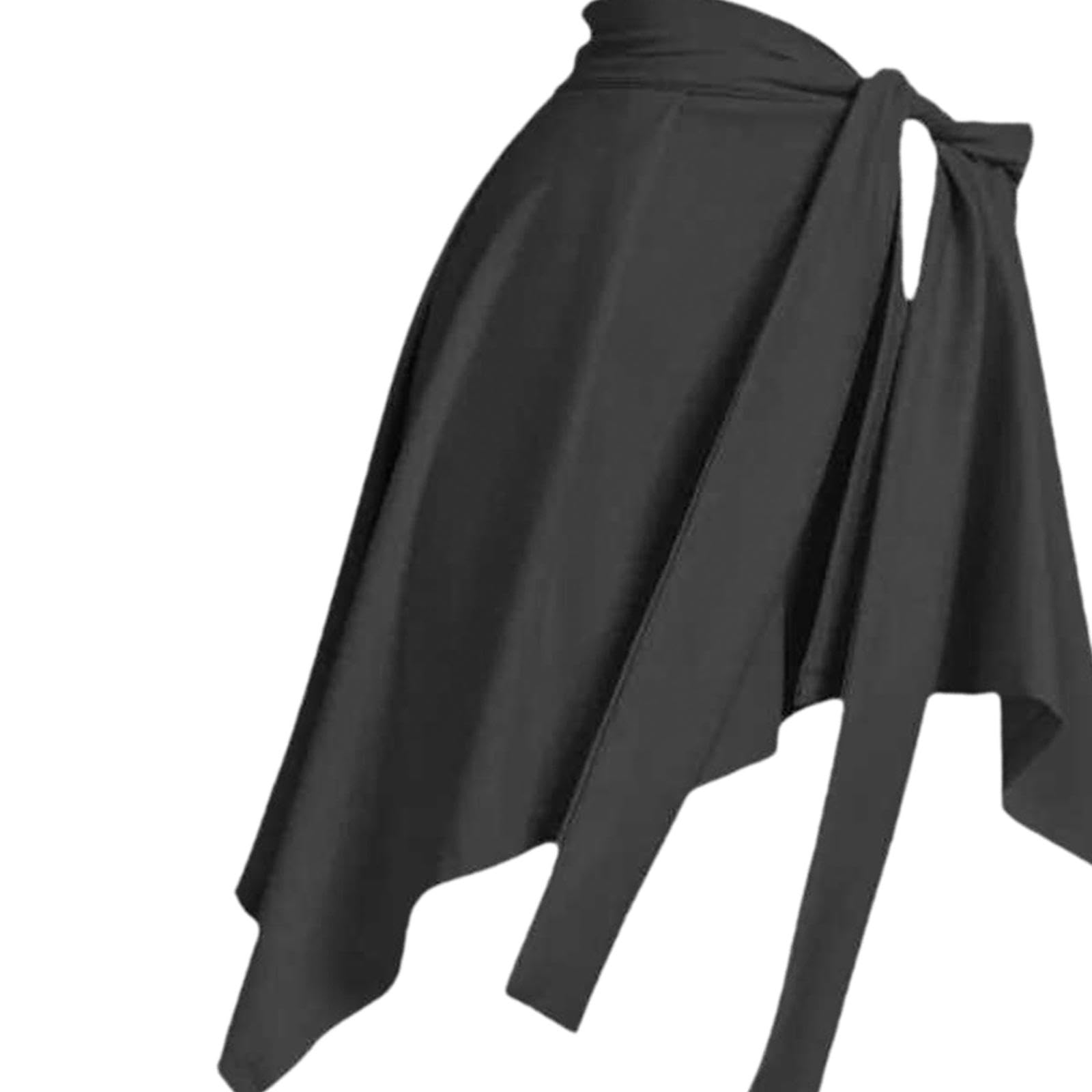 Meadawgs® Women's Yoga Wrap Skirt Black Tennis Tie up Skirt for Jogging Athletic Dance|Clothing, Shoes & Accessories | Dancewear | Adult Dancewear |1 Women Yoga Ballet Wrap Skirt