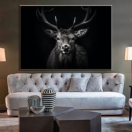 Tableau decoration murale salon NOYORO impression sur toile pret a accrocher pour maison