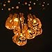 SEMILITS Solar String Lights Outdoor 30LED Yard Decorations with 3D Pumpkin Garden Decor for Halloween Christmas Lights