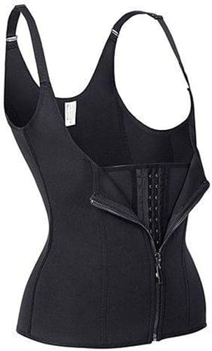 Cinta Modeladora Dupla Compressão com Zíper – Reduz Medidas, Afina e Define a Cintura Tamano (P) Pre