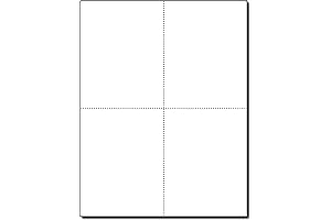 Printable Cardstock for Inkjet Printer: 80 Heavyweight Blank Postcards
