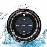 XLeader SoundAngel Mate - Premium 5W Shower Speaker IPX7 Certified Waterproof Bluetooth Speaker with Suction Cup Mic Crystal Sound, Mini Small Wireless Speakers for Tablet Laptop Girl Gift Rose Gold