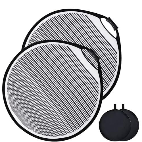 Image of Dent Reflector Board 2-Pack, 32 Inch Large Dent Detection Light Board with Ergonomic Handle, Car Dent Fix Tool for Hail Damage, Vehicle Door Scratches, and Paintless Dent Repair