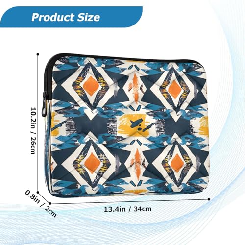 Funda para portátil 13-14 pulgadas impermeable con diseño tribal miniatura 3