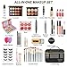 Fenshine Makeup Set,Make Up Starter Kit With Storage Bag Portable Travel Make Up Palette Eyeshadow Foundation Lip Gloss for Teenage & Adults (Type A)