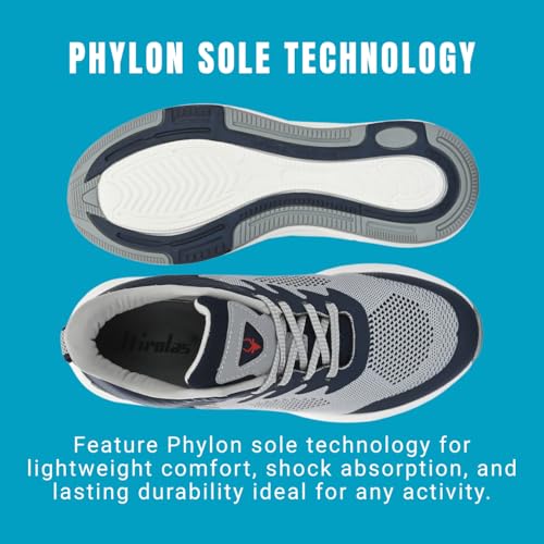 Image of Hirolas Elite Shock Absorbing Walking Running Fitness Athletic Training Gym Fashion Sneaker Shoes