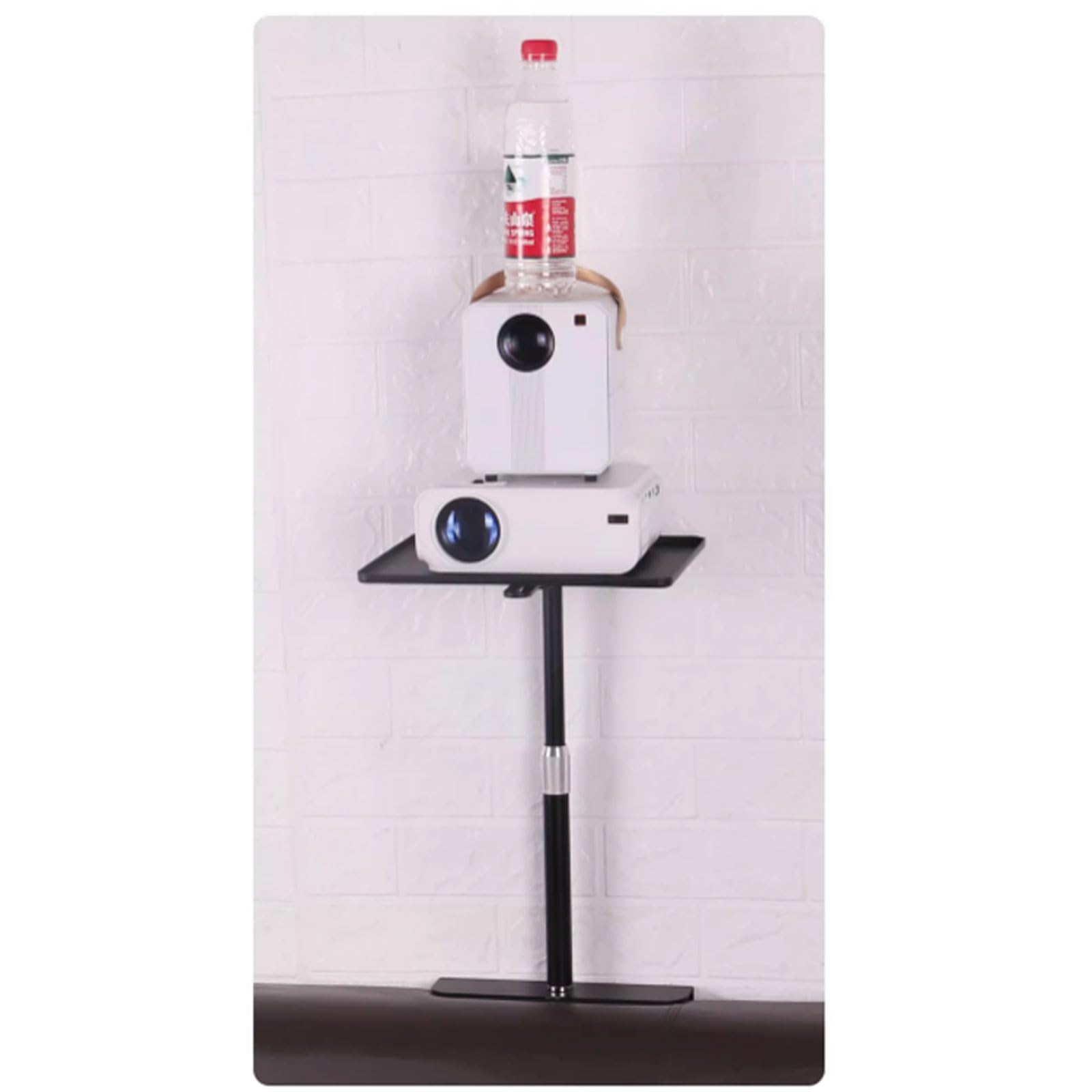 Pieds pour Vidéoprojecteur,Support de projecteur de lit pour canapé,Installation Invisible,Rotatif 360°,Idéal pour Home Cinema présentations conférences