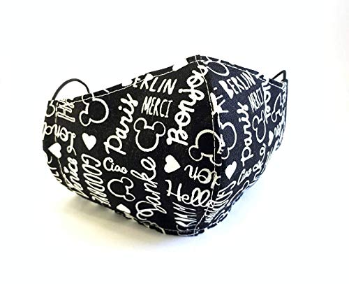 Handmade Breathing Mask with a Pocket for Filter - For Kids - Disney