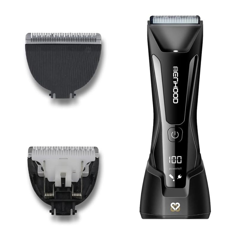 Image of Menhood Replacement Blade for Grooming Trimmer 2.0 | Safe Ceramic Blades | Skin Protection Technology | Groin Trimmer (Pack of 1)