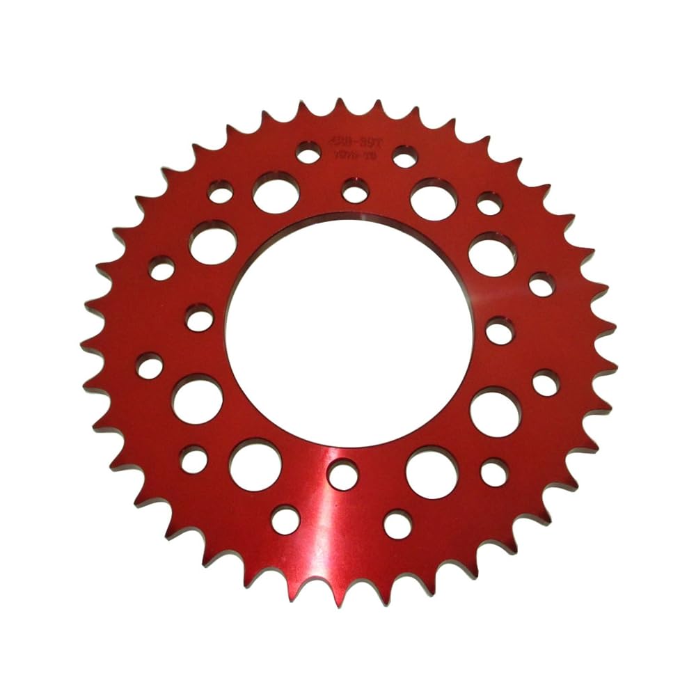 Ouyunou Aluminum Billet 428 39T 76mm Rear Sprocket For 50cc 70cc 90cc 110cc 125cc 140cc 150cc 160cc 170cc 180cc 190cc Pit Dirt Bikes